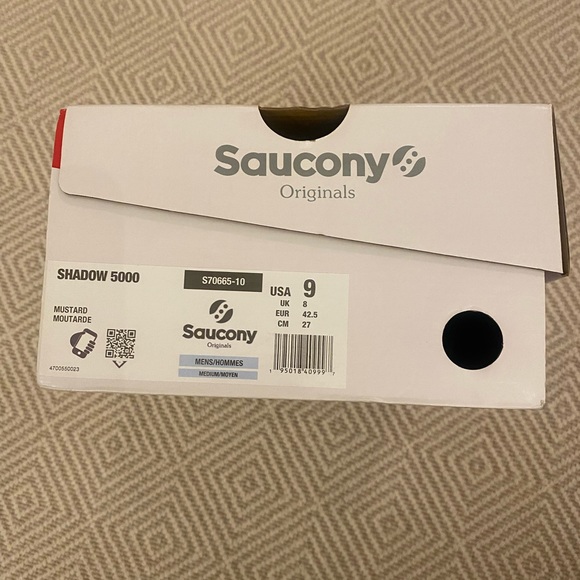 Saucony NEW IN BOX- Mens 9. Shadow 5000 Running Shoes MEN’S SIZE 9. /WNM- 10 1/2 - Picture 8 of 9